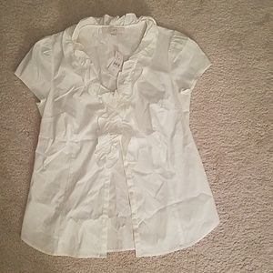 Ann taylor button down shirt